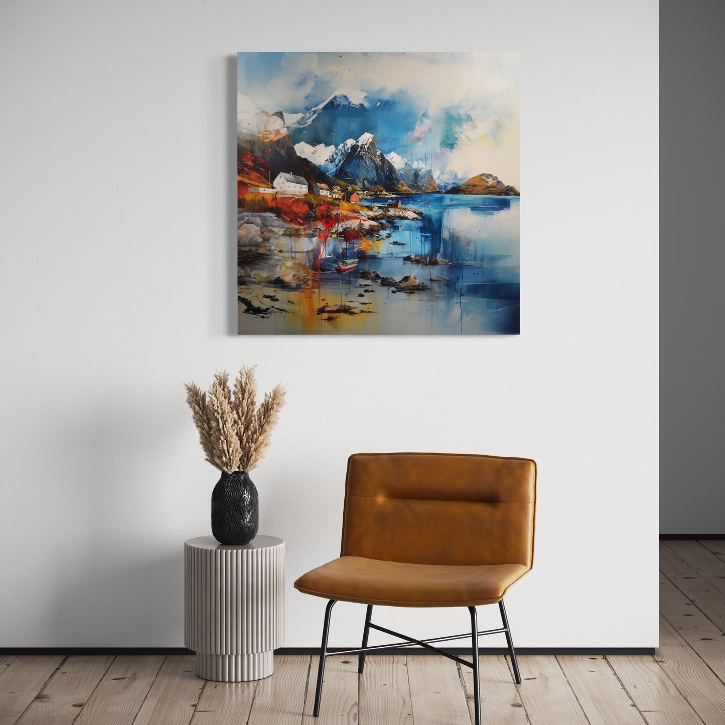 Crisp October - print on canvas